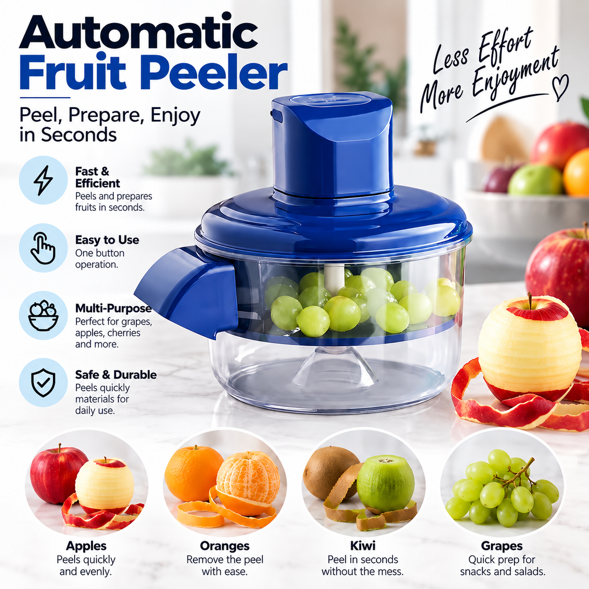 Automatic Fruit Peeler