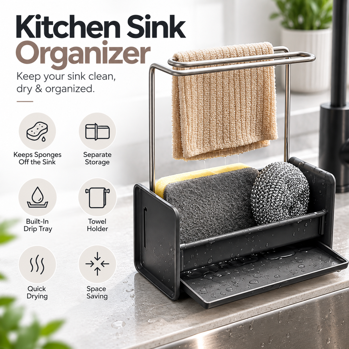 Kitchen Sink Organizer