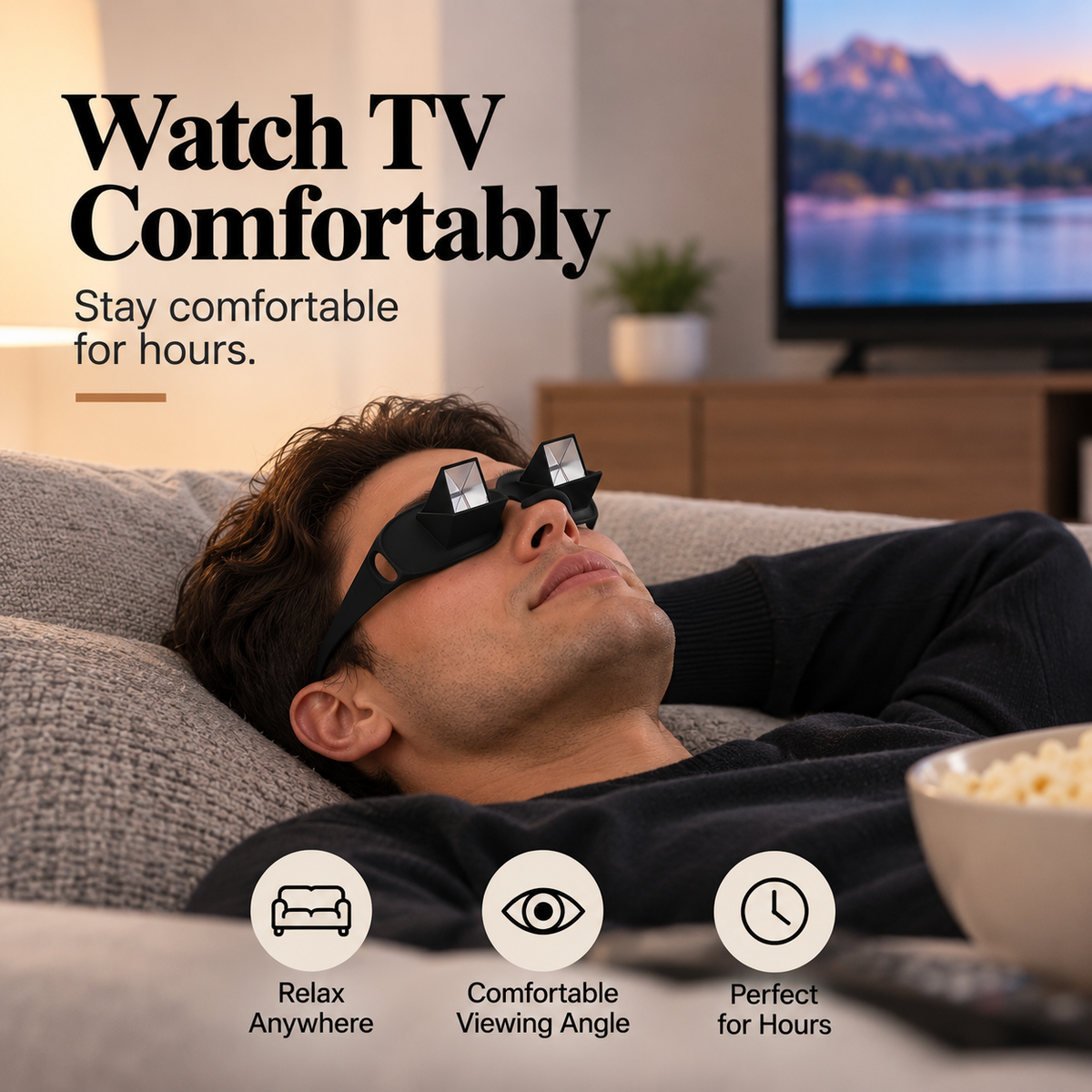 Lazzy reading glasses