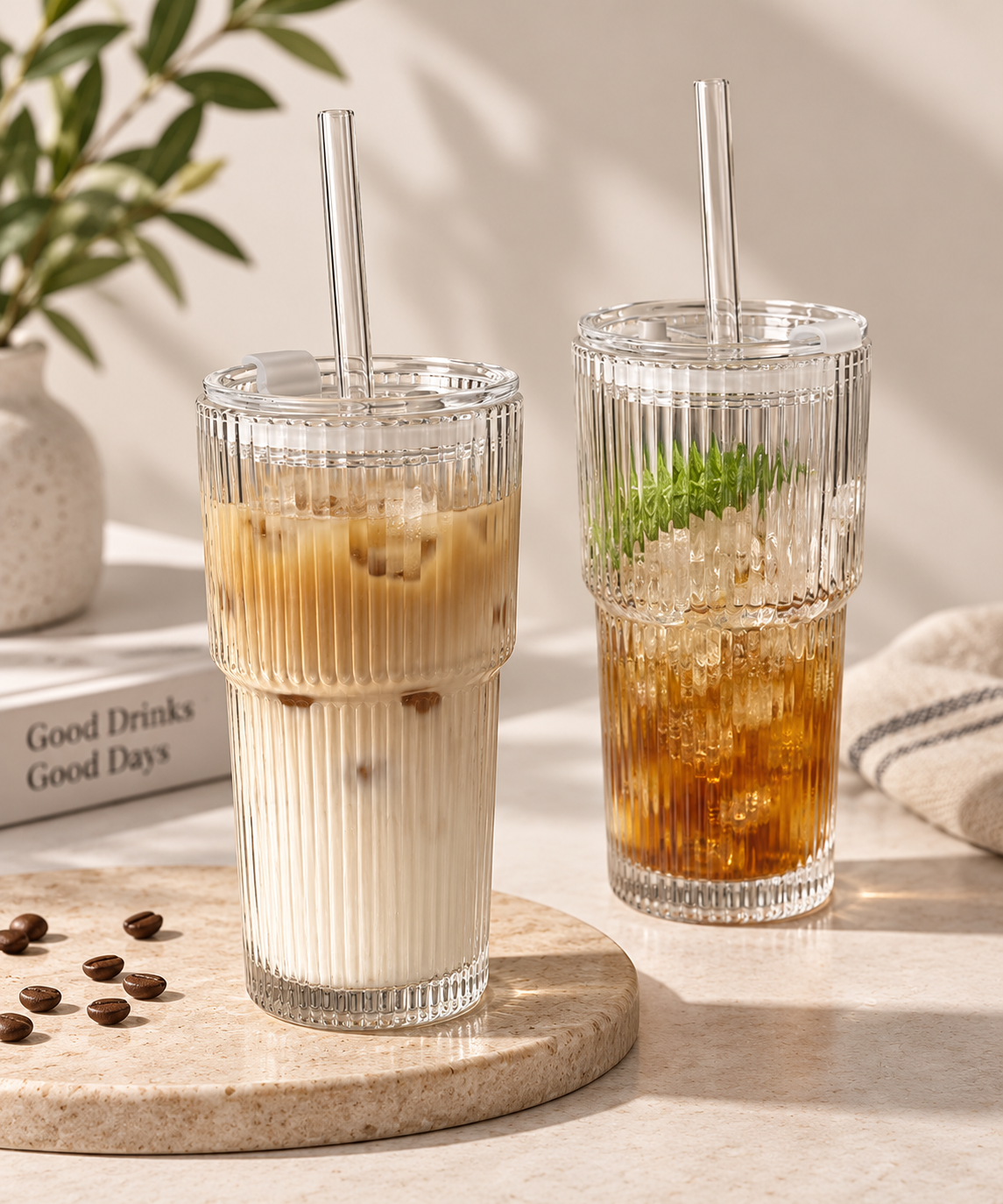 Thick Glass Cup