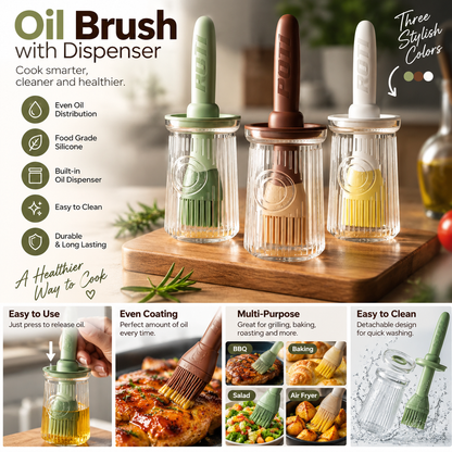 Silicone Oli Brush Bottle