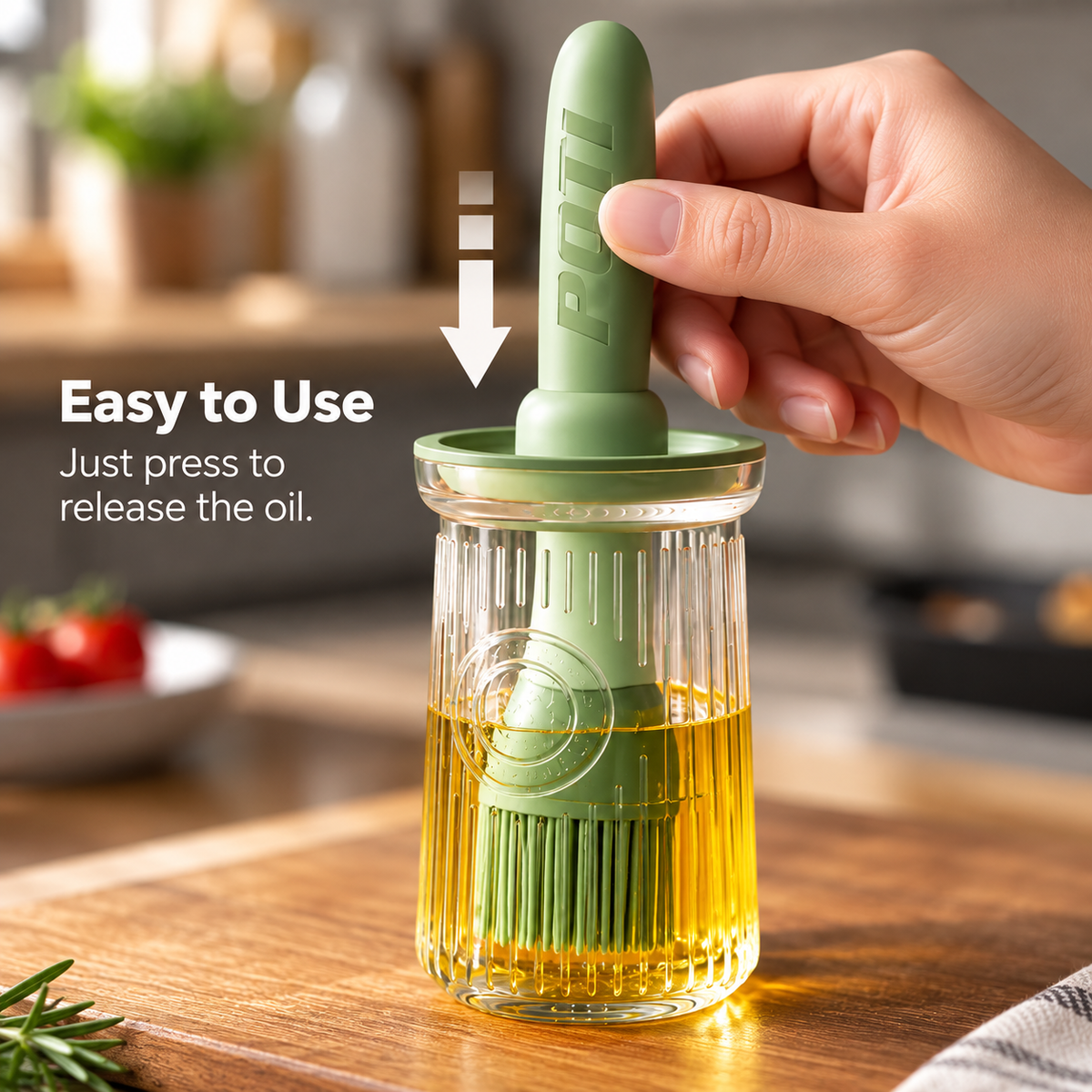 Silicone Oli Brush Bottle