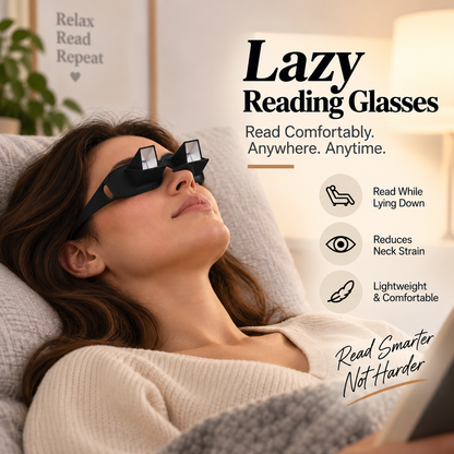 Lazzy reading glasses